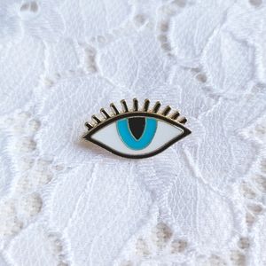 Evil Eye Enamel Pin